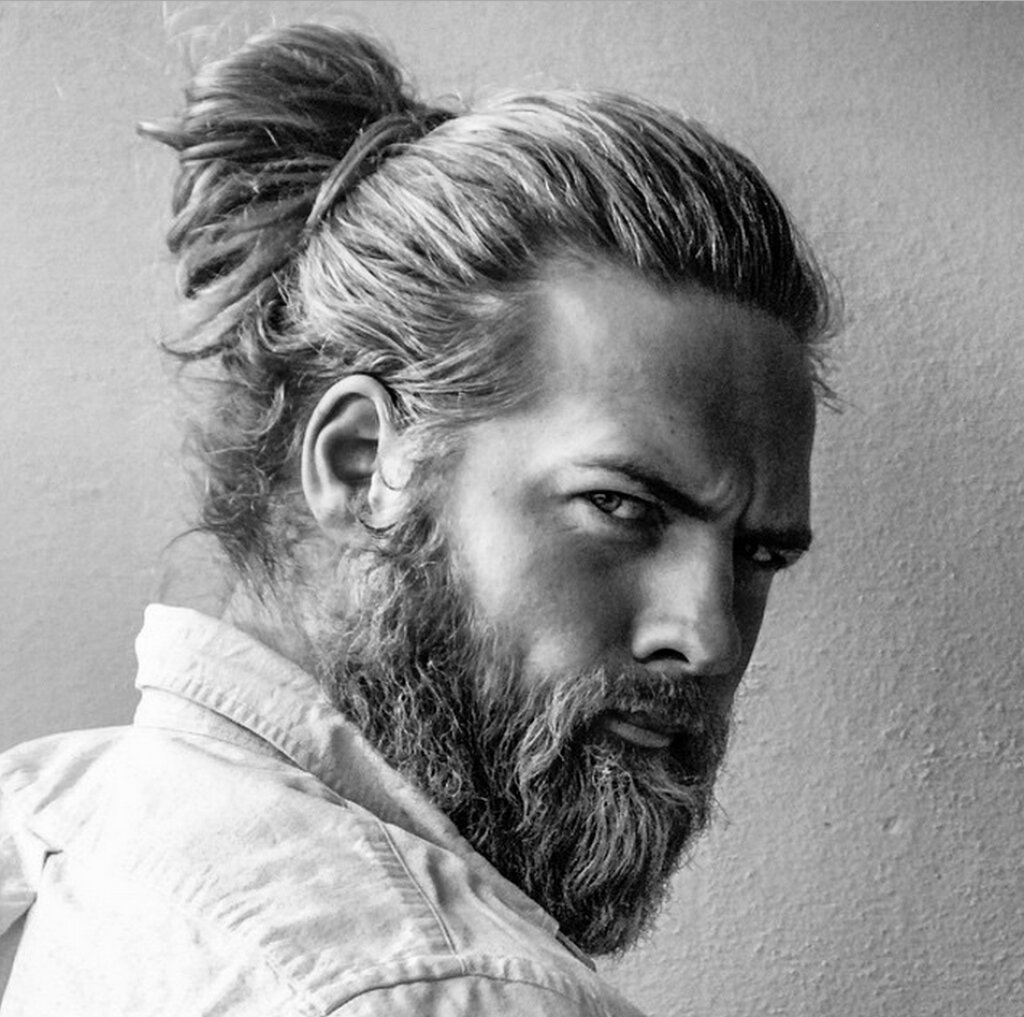 New The Half Ponytail 2016 Hairstyles For Men - My Hairstyle Trend