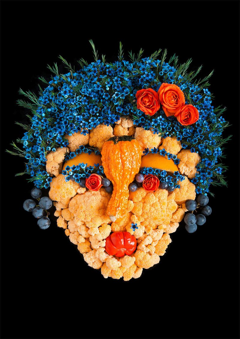 Portraits made of Vegetables-vitalmag7