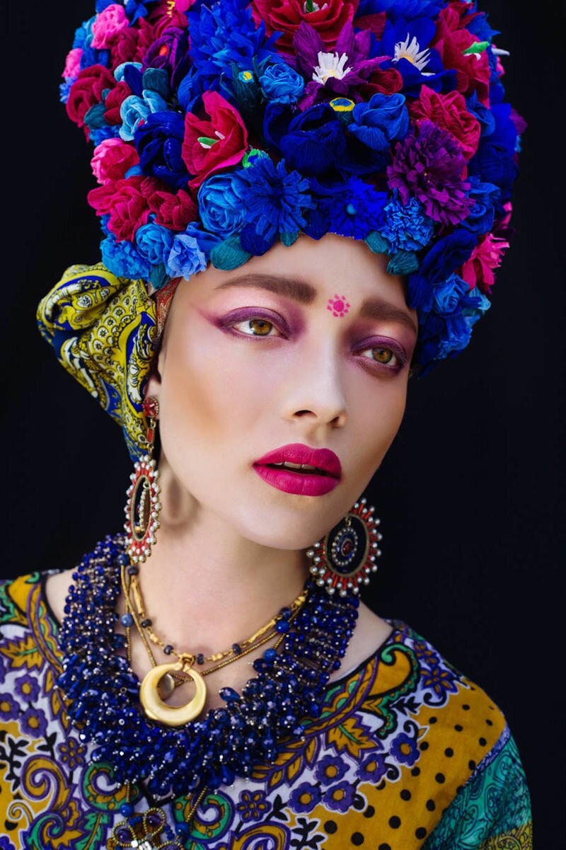 Headpieces inspired by Frida Kahlo-vitalmag