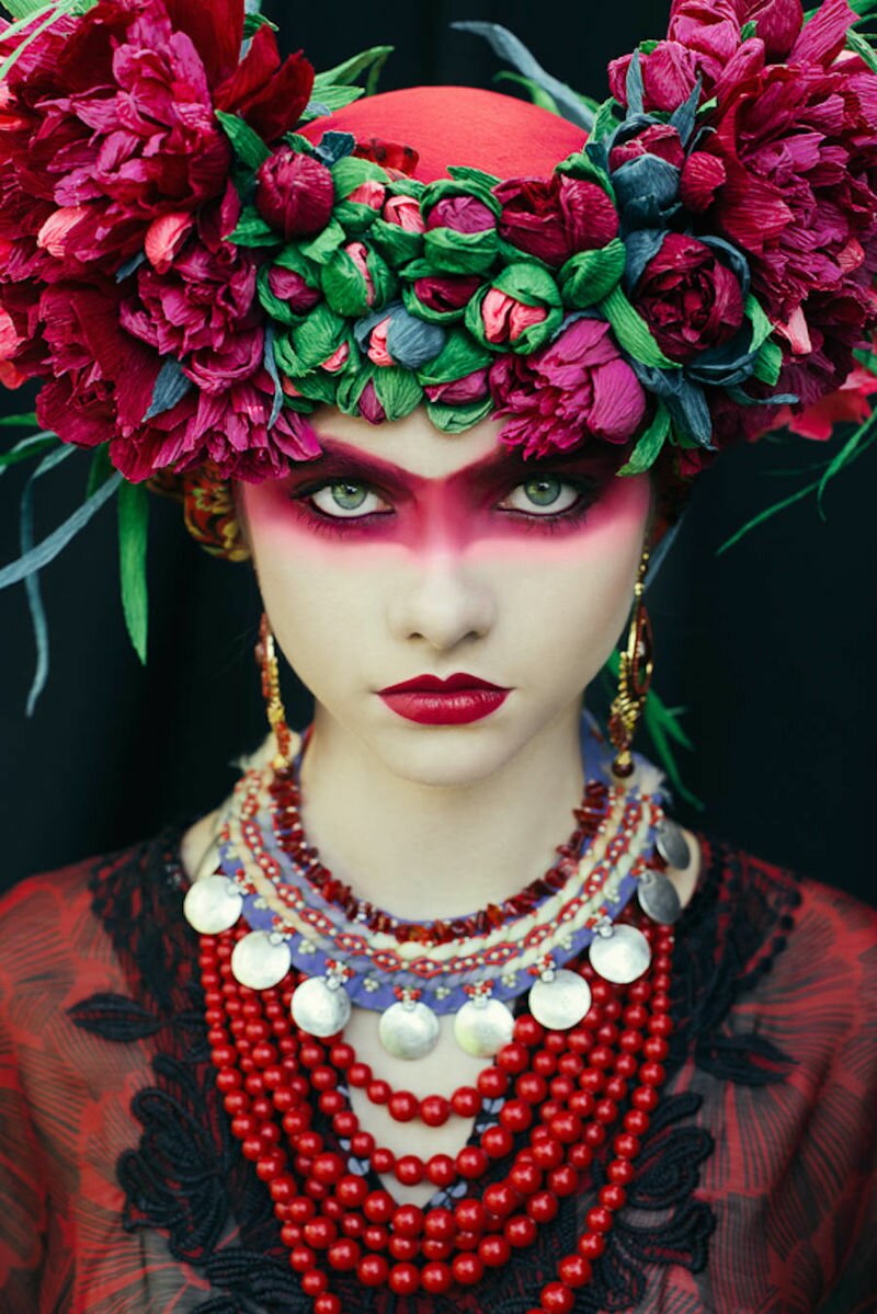 Headpieces inspired by Frida Kahlo-vitalmag1