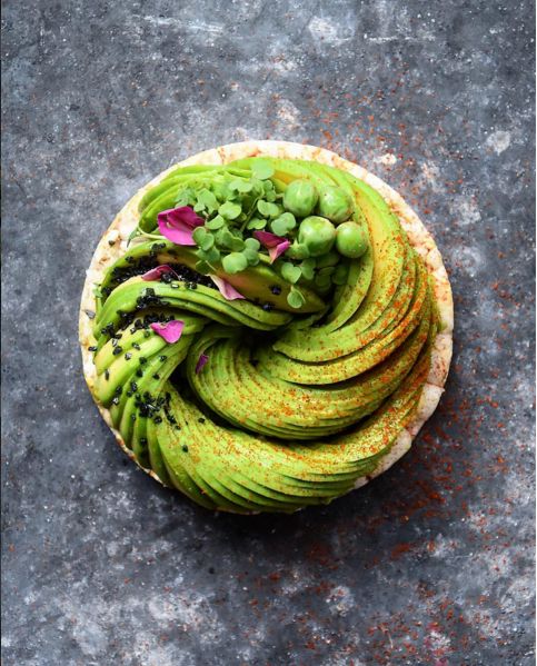 Vegan Avocado Food Art-fastslim diet1